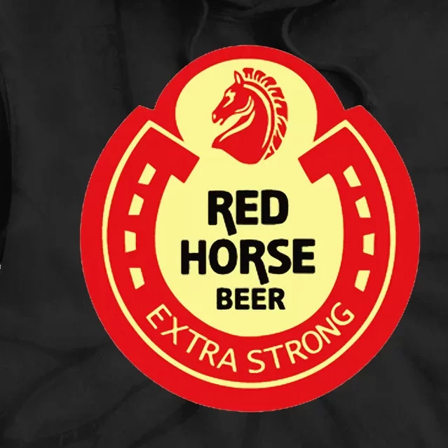 Red Horse Tie Dye Hoodie