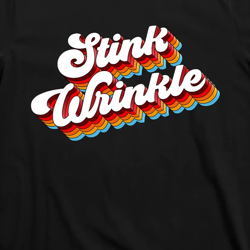 Retro Humor Stink Wrinkle T-Shirt