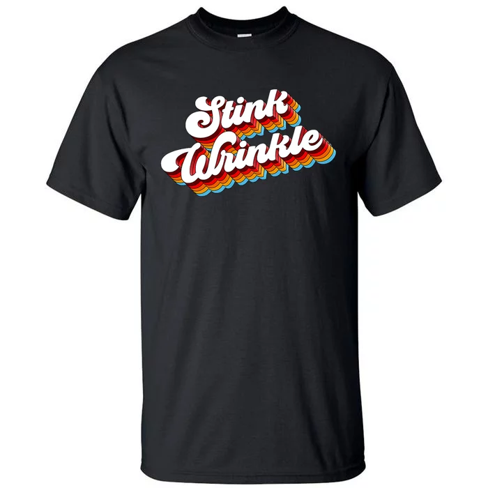 Retro Humor Stink Wrinkle Tall T-Shirt