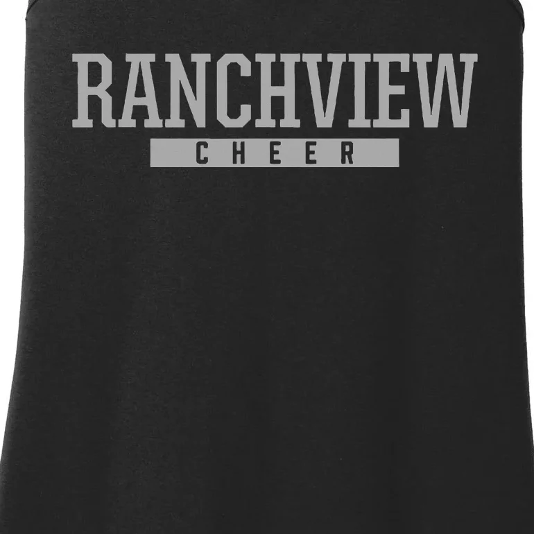 Ranchview High School Cheer Ladies Essential Tank