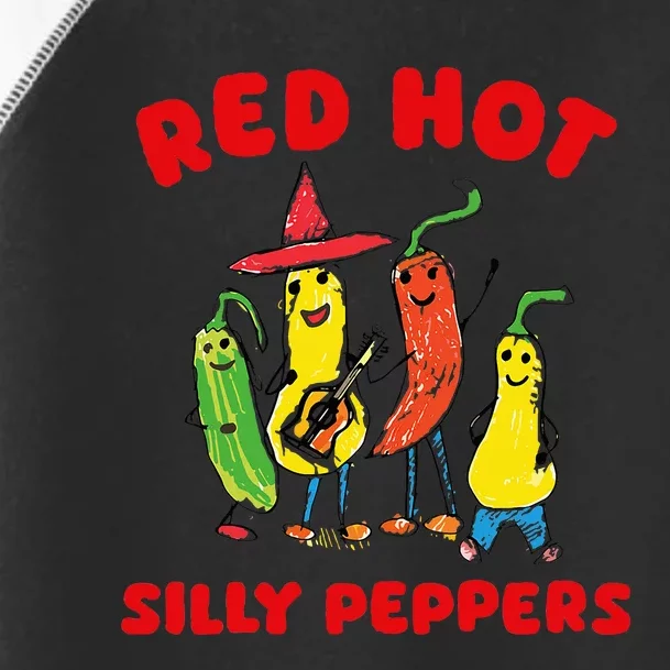 Red Hot Silly Peppers Toddler Fine Jersey T-Shirt