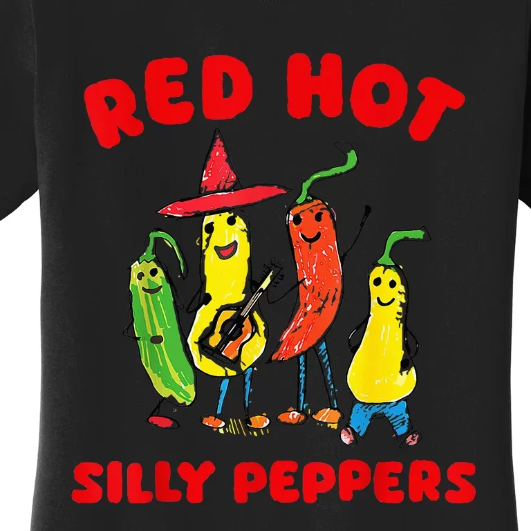 Red Hot Silly Peppers Women's T-Shirt