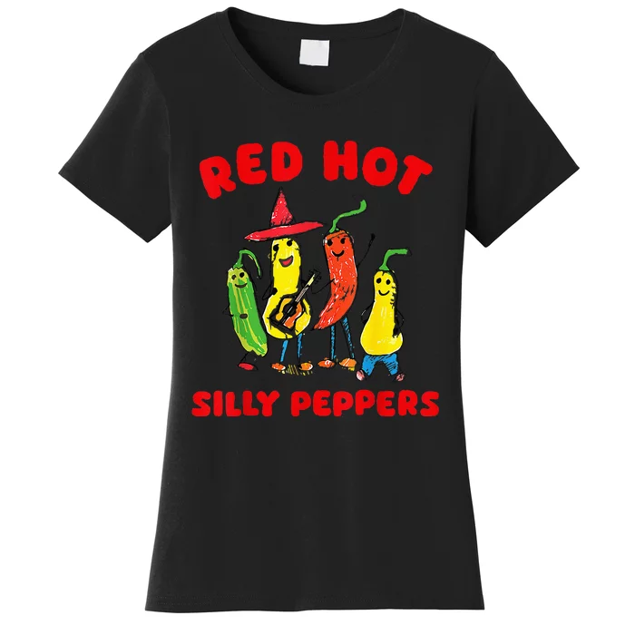 Red Hot Silly Peppers Women's T-Shirt