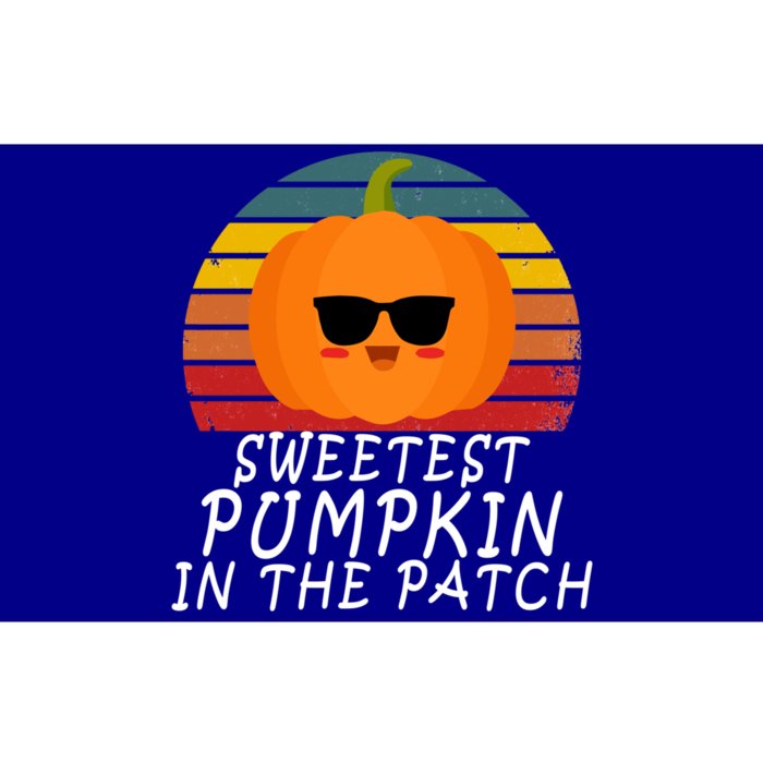 Retro Halloween Sweetest Pumpkin In The Patch Great Gift Bumper Sticker