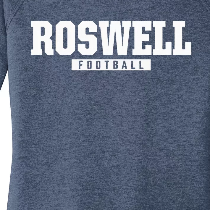 Roswell High School Football Hs Women's Perfect Tri Tunic Long Sleeve Shirt