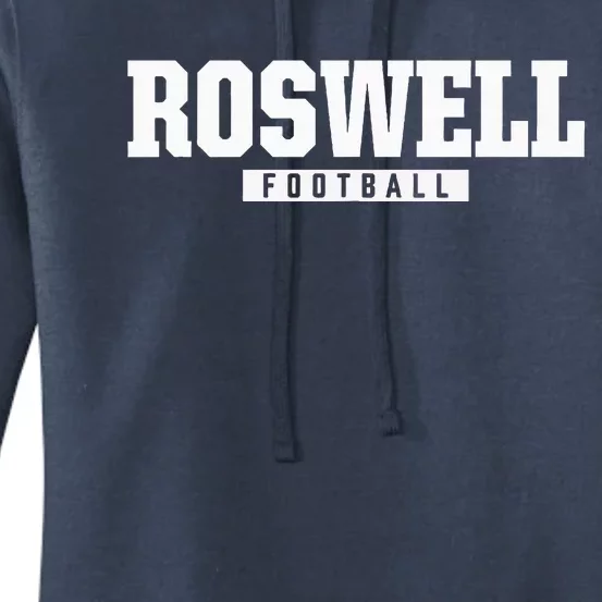 Roswell High School Football Hs Women's Pullover Hoodie