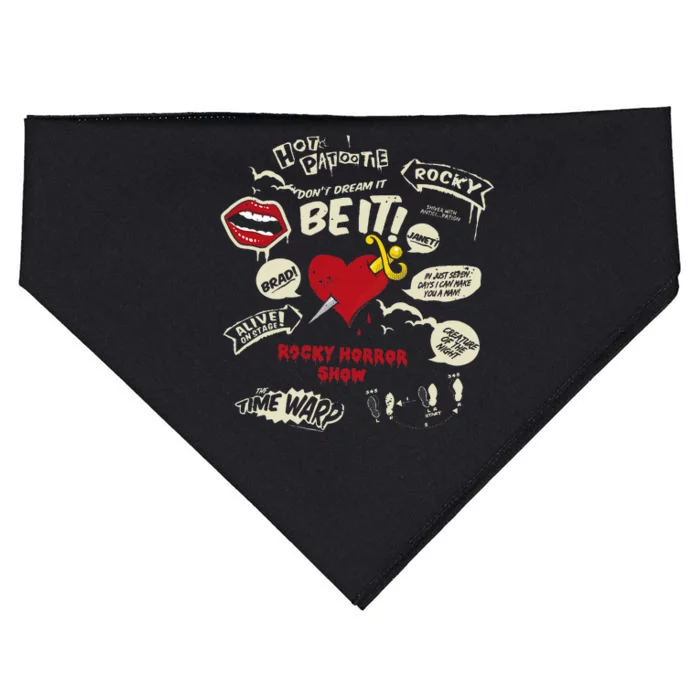 Rocky Horror Show USA-Made Doggie Bandana