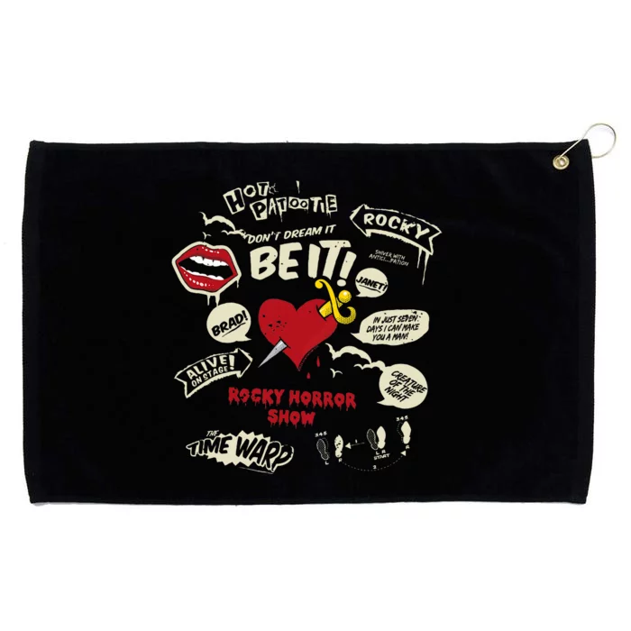 Rocky Horror Show Grommeted Golf Towel