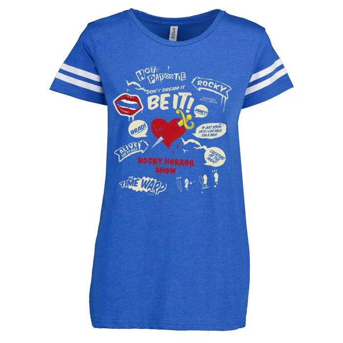 Rocky Horror Show Enza Ladies Jersey Football T-Shirt