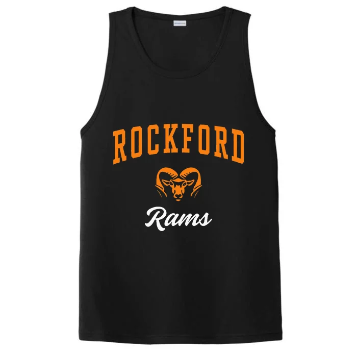 Rockford High School Rams Performance Tank