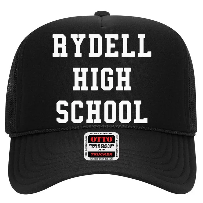 Rydell High School High Crown Mesh Trucker Hat