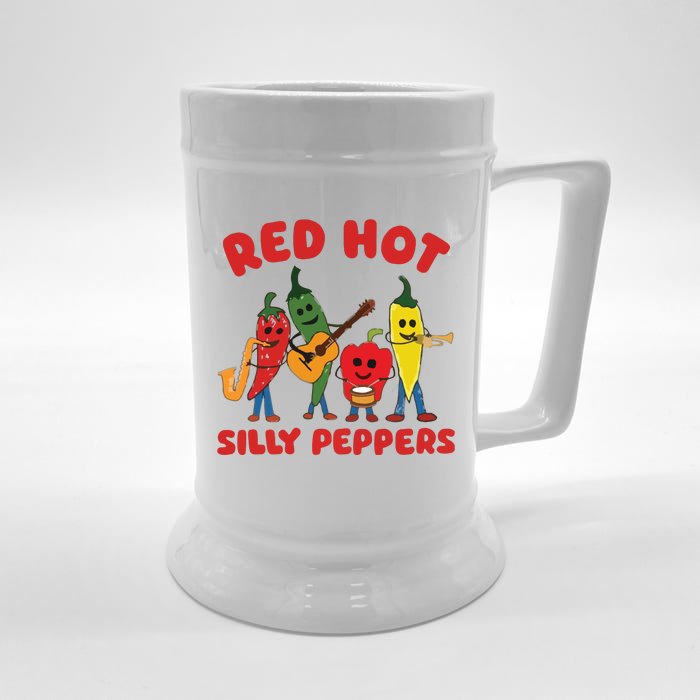 Red Hot Silly Peppers Front & Back Beer Stein