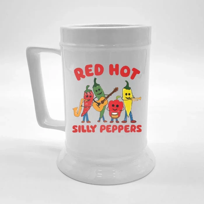 Red Hot Silly Peppers Front & Back Beer Stein