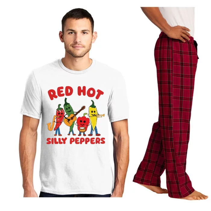 Red Hot Silly Peppers Pajama Set