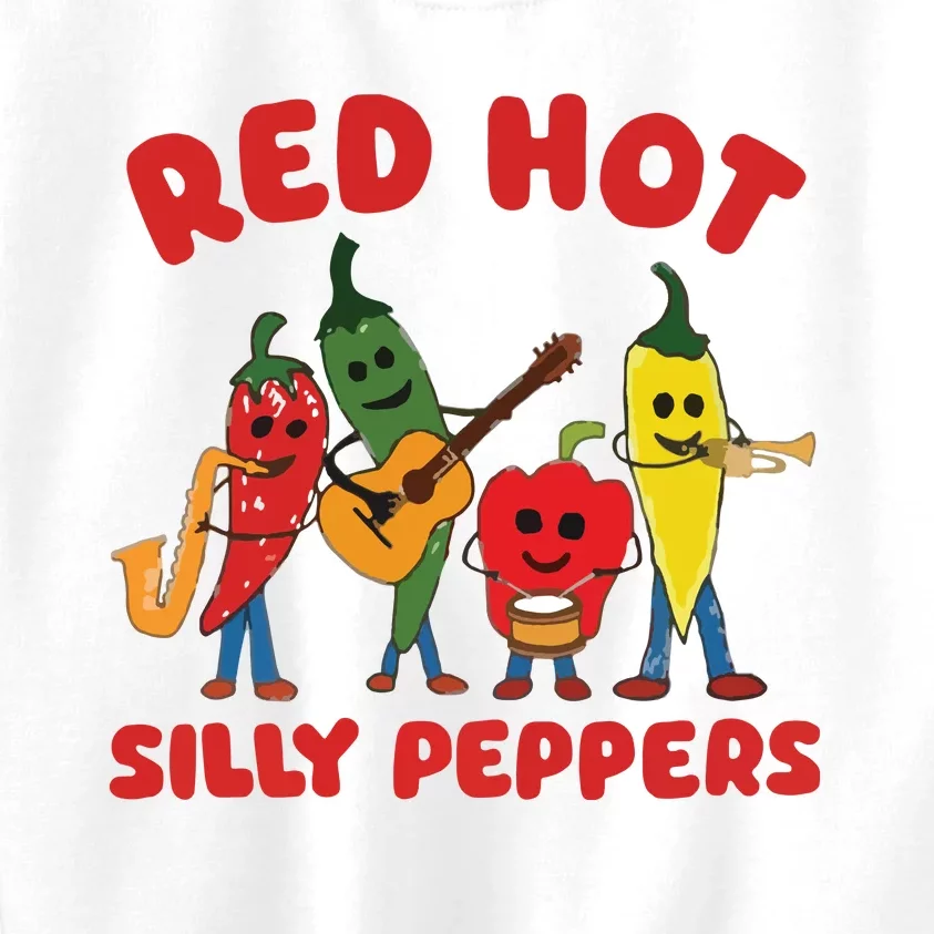 Red Hot Silly Peppers Kids Sweatshirt