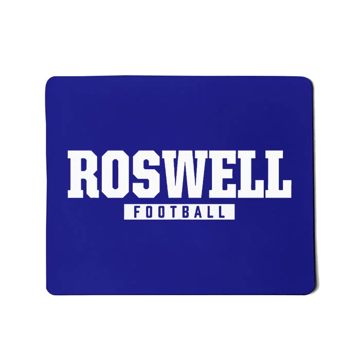 Roswell High School Football Mousepad