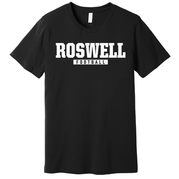 Roswell High School Football Hs Premium T-Shirt