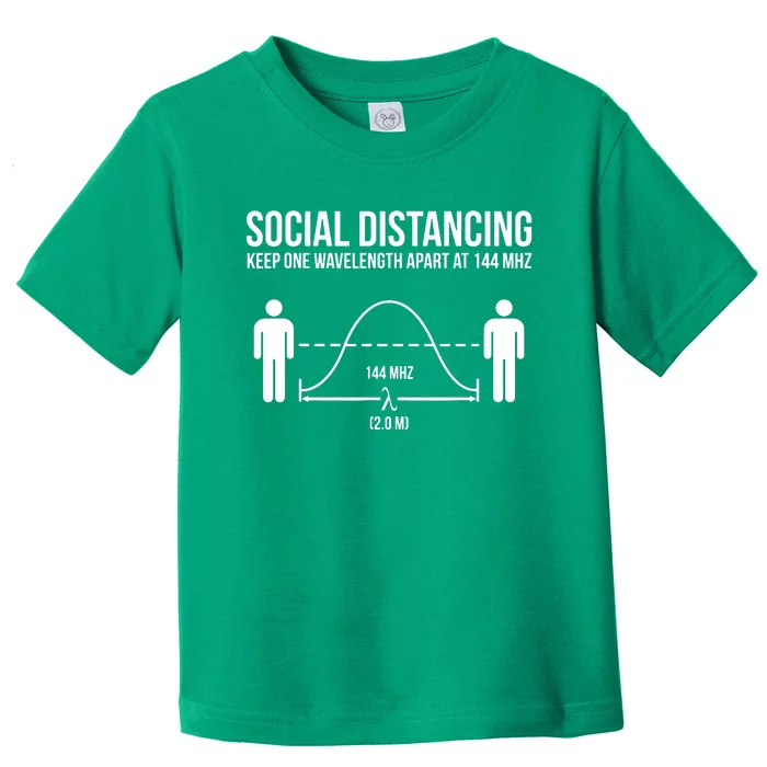 Radio Ham Social Distancing Toddler T-Shirt