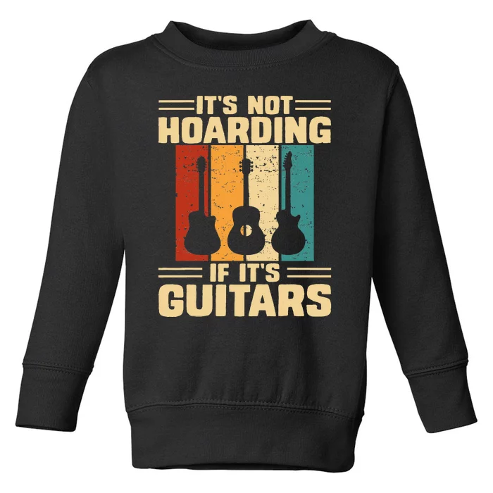 Retro Highly Strung Funny Lead Bass Guitarist Toddler Sweatshirt