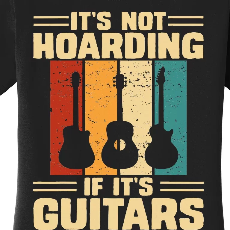 Retro Highly Strung Funny Lead Bass Guitarist Women's T-Shirt