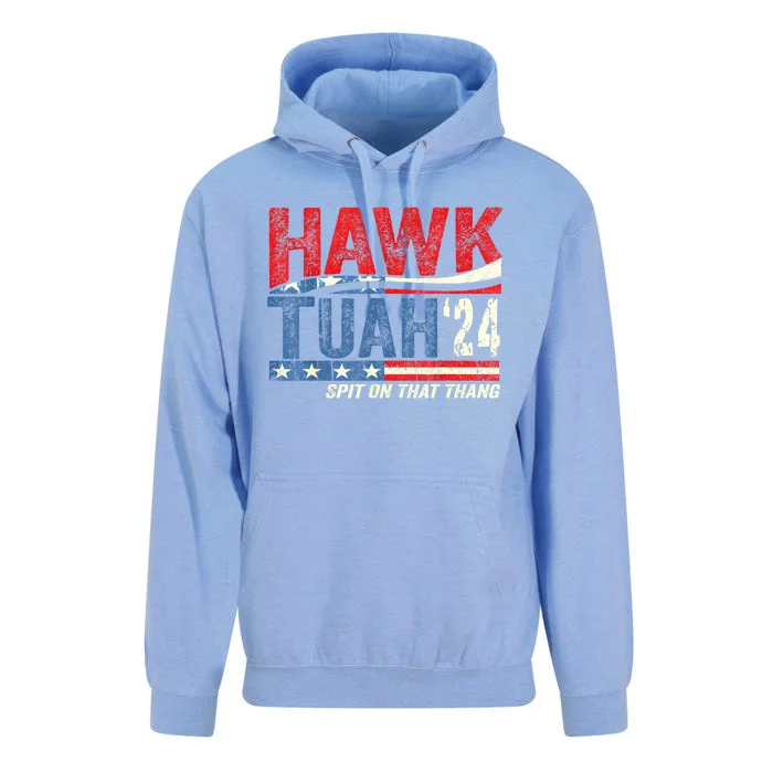 Retro Hawk Tuah 24 Spit On That Thang Gift Unisex Surf Hoodie