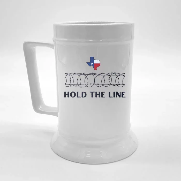 Republican Hold The Line Patriotic Front & Back Beer Stein