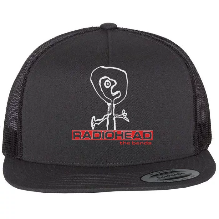 Radio Head The Bends Flat Bill Trucker Hat