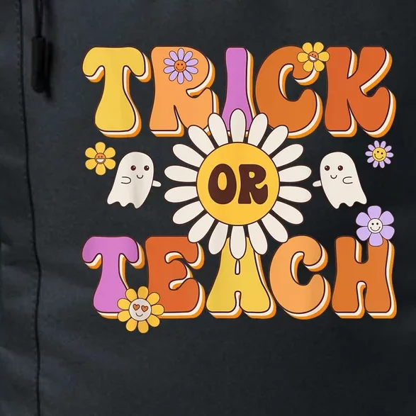 Retro Halloween Trick Or Teach Teacher Halloween Costume Daily Commute Backpack