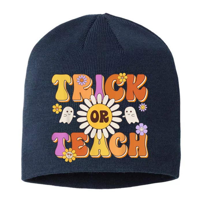 Retro Halloween Trick Or Teach Teacher Halloween Costume 8 1/2in Sustainable Knit Beanie