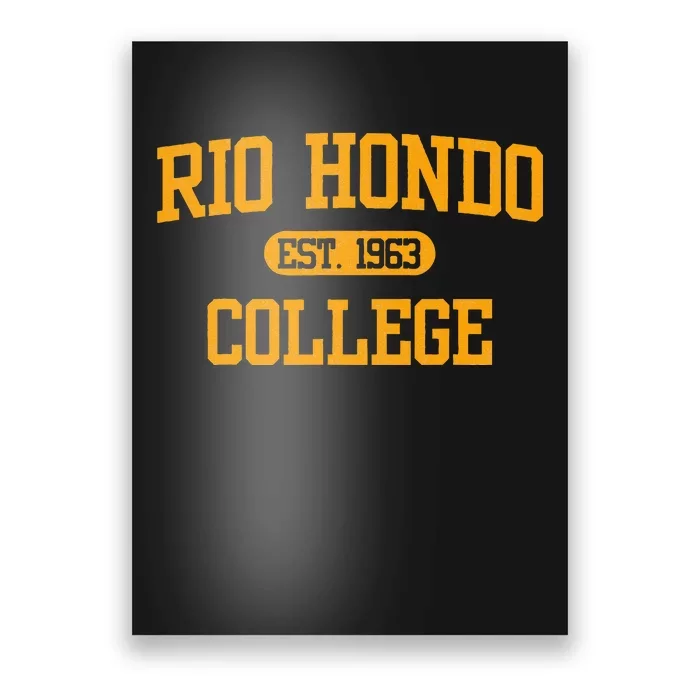 Rio Hondo Vintage Arch College Poster