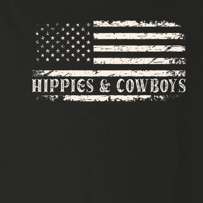 Raisin Hell With The Hippies And Cowboys Country Toddler Long Sleeve Shirt