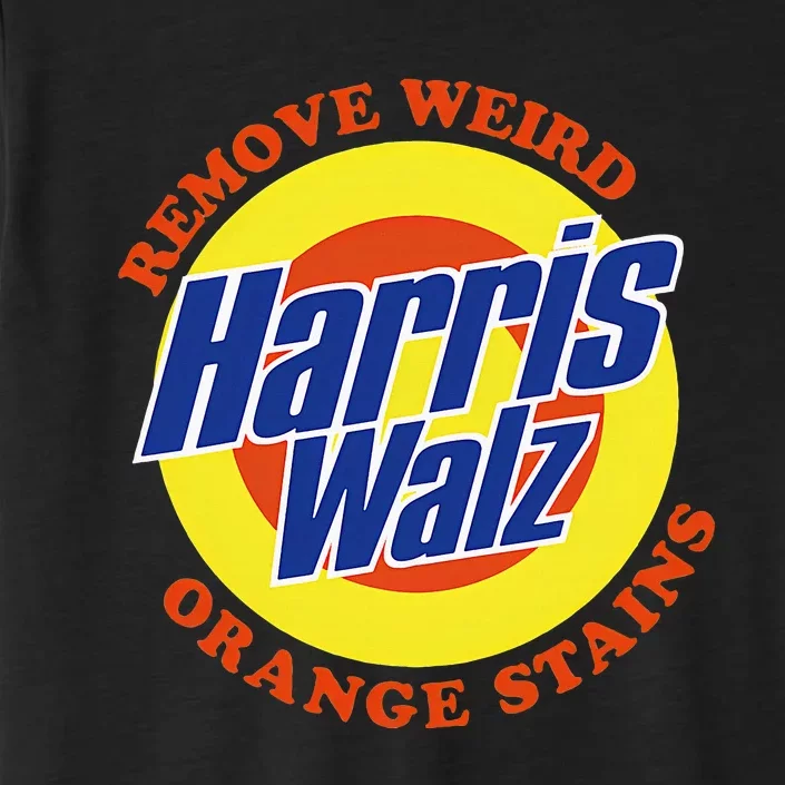 Retro Harris Walz Remove Weird Orange Stains ChromaSoft Performance T-Shirt