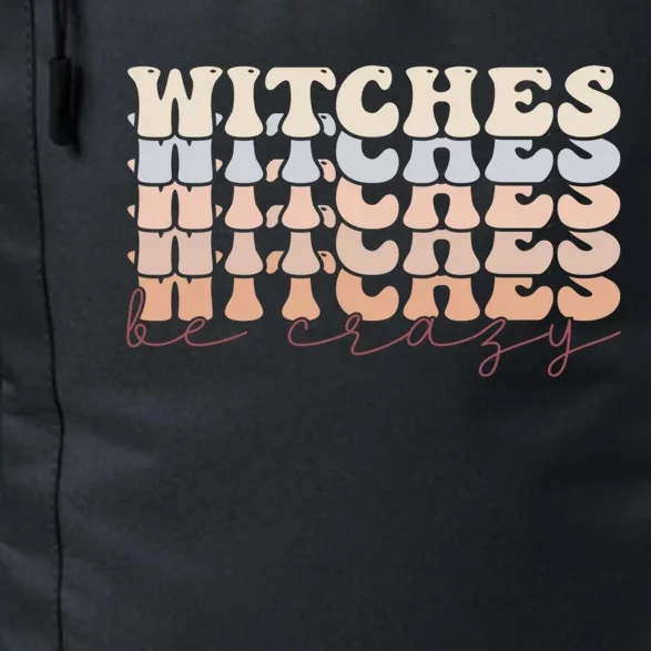 Retro Halloween Witches Be Crazy Gift Daily Commute Backpack