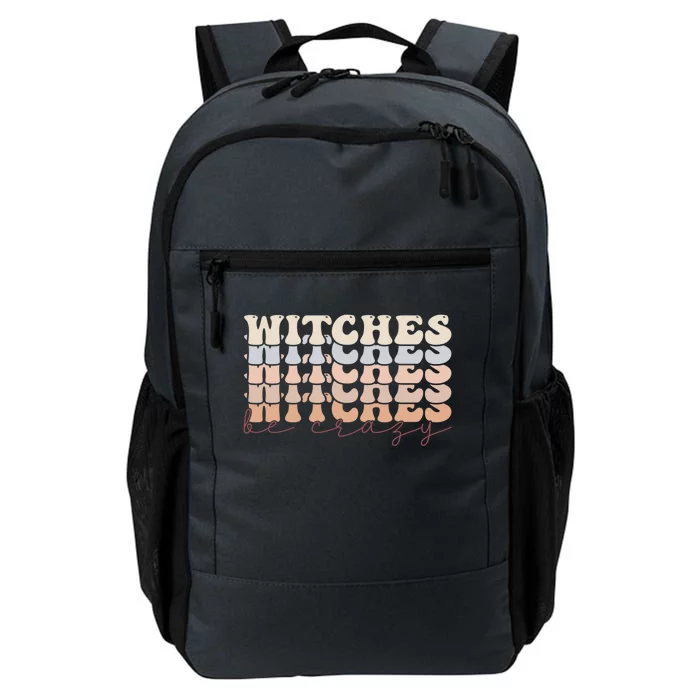 Retro Halloween Witches Be Crazy Gift Daily Commute Backpack