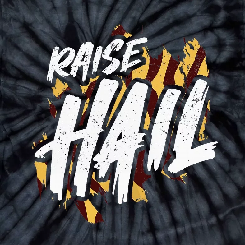 Raise Hail Washington American Football Tie-Dye T-Shirt