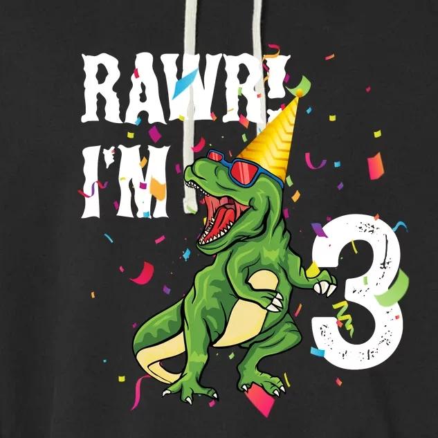 RAWR I’M 3RAWR I’M 3 Garment-Dyed Fleece Hoodie