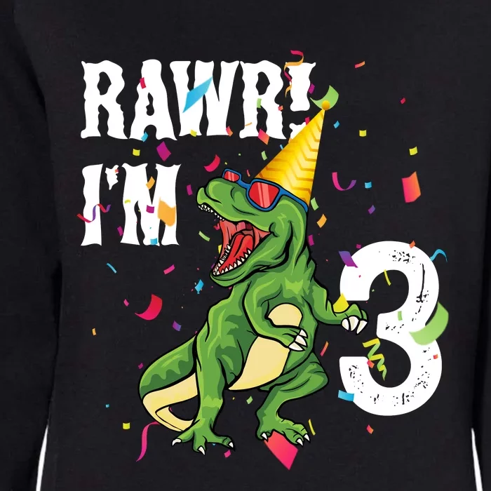 RAWR I’M 3RAWR I’M 3 Womens California Wash Sweatshirt