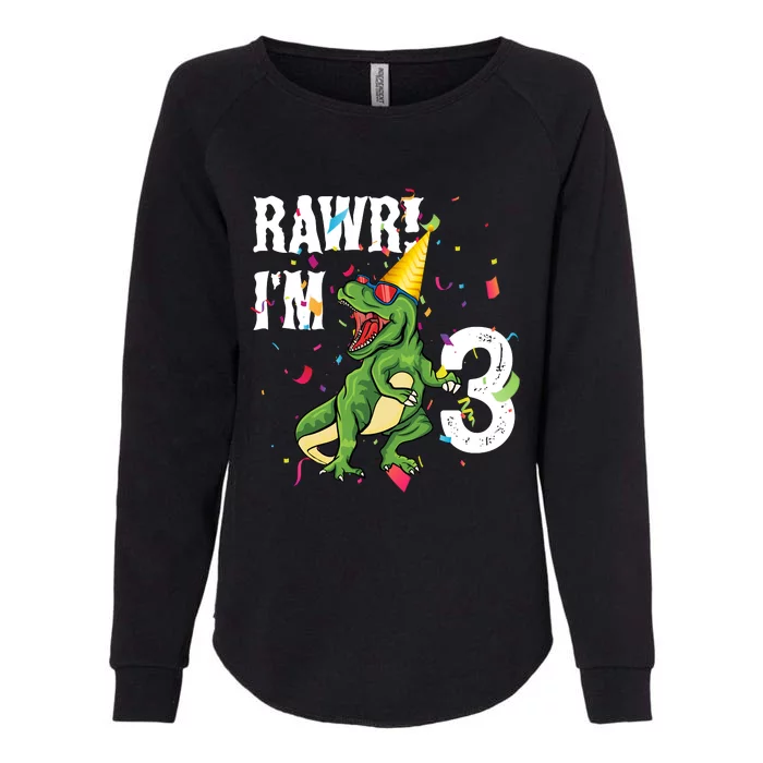 RAWR I’M 3RAWR I’M 3 Womens California Wash Sweatshirt