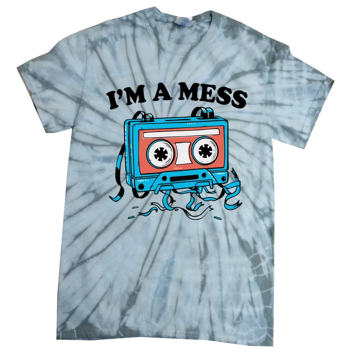 Radio IM A Mess Tie-Dye T-Shirt