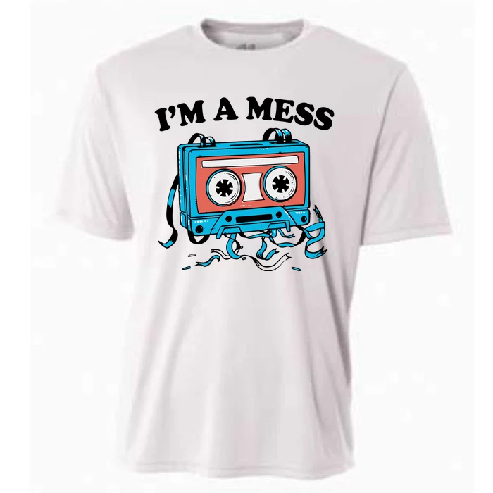 Radio IM A Mess Cooling Performance Crew T-Shirt