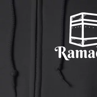 Ramadan Islam Arbic Gift For Ramadan Mubarak Full Zip Hoodie