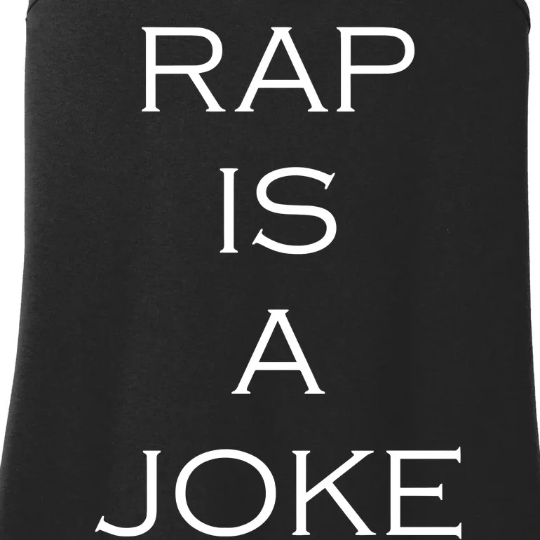 Rap Is A Joke Ladies Essential Tank