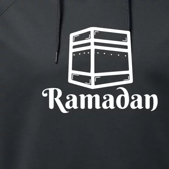 Ramadan Islam Arbic Gift Ramadan Mubarak Performance Fleece Hoodie