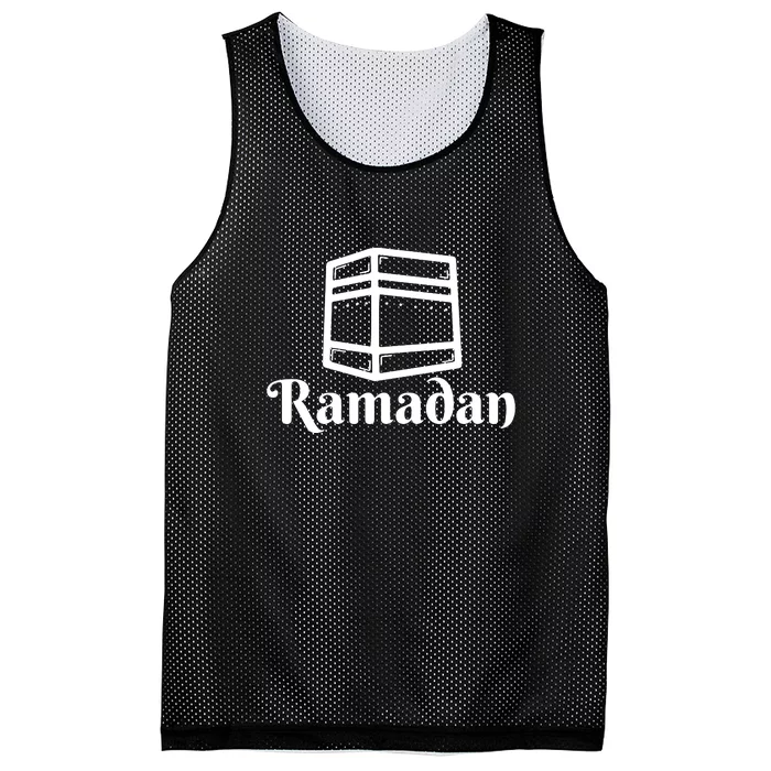 Ramadan Islam Arbic Gift Ramadan Mubarak Mesh Reversible Basketball Jersey Tank