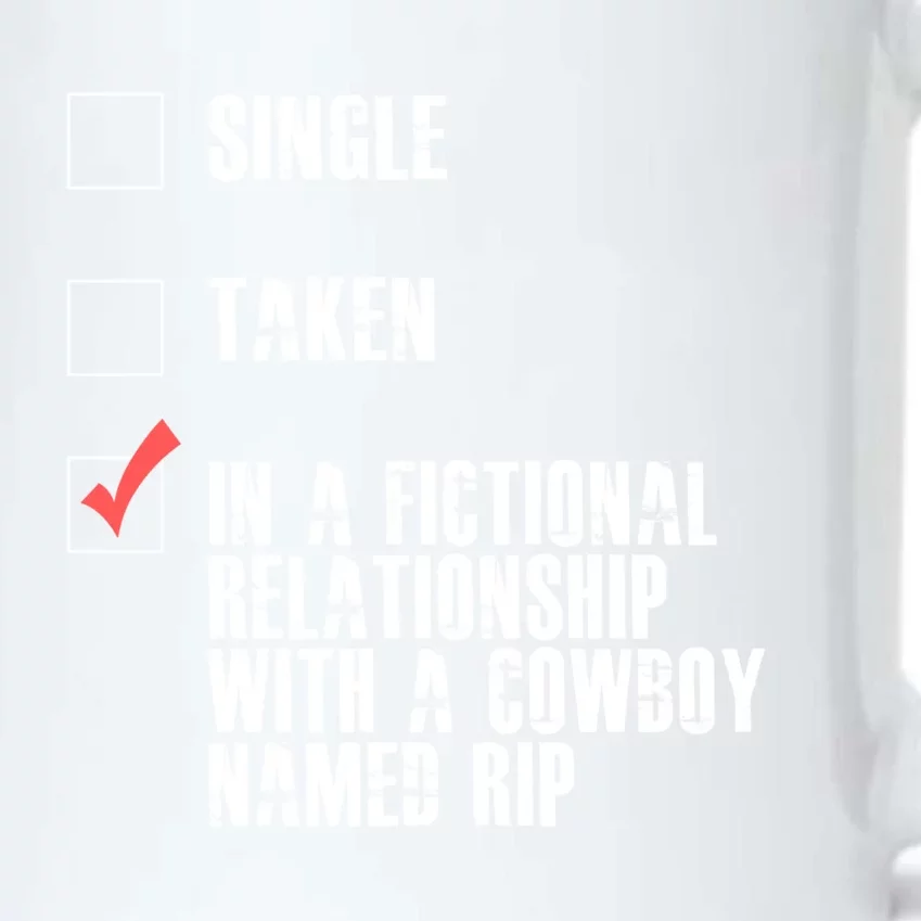 Rip In A Fictional Relationship With Cow Named Gift Black Color Changing Mug