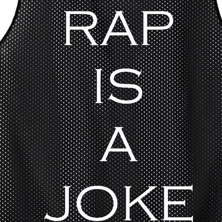 Rap Is A Joke Mesh Reversible Basketball Jersey Tank