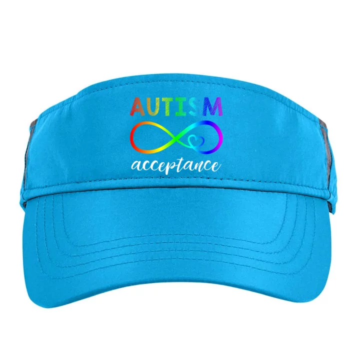 Red Instead Autism Cute Autism Acceptance Adult Drive Performance Visor