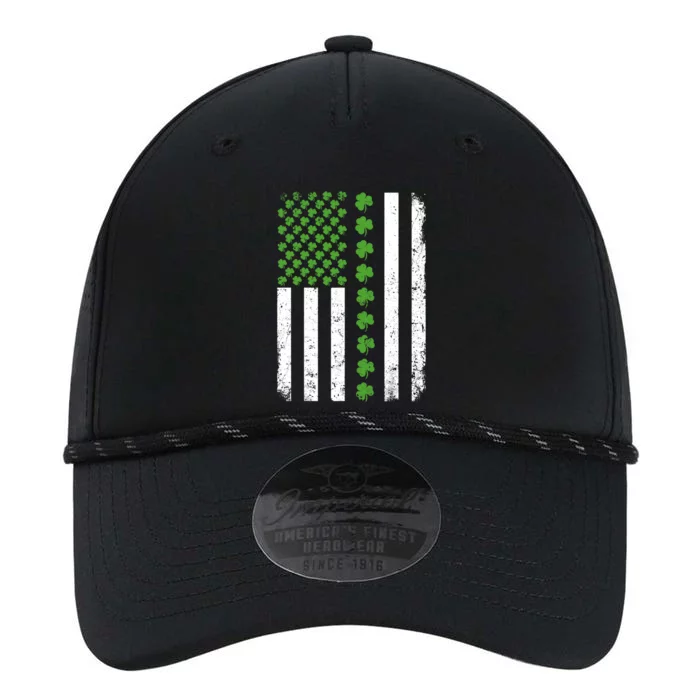 Retro Irish American Flag Distressed Flag St. Patrick's Day Performance The Dyno Cap