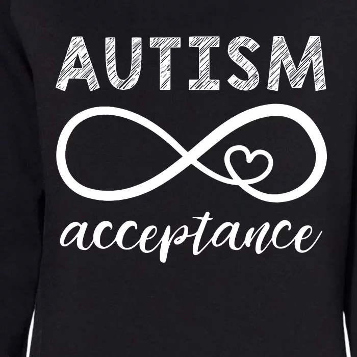 Red Instead Autism Acceptance Womens California Wash Sweatshirt