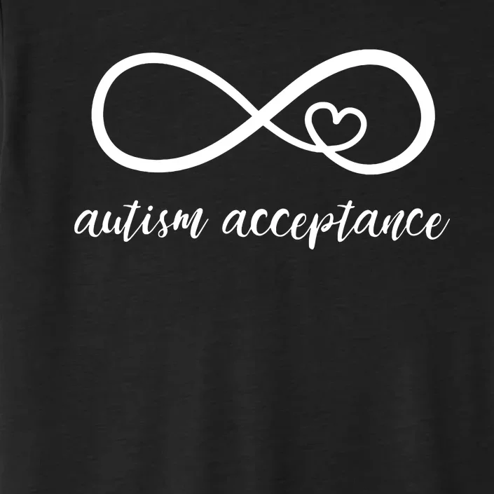 Red Instead Autism Funny Autism Acceptance ChromaSoft Performance T-Shirt